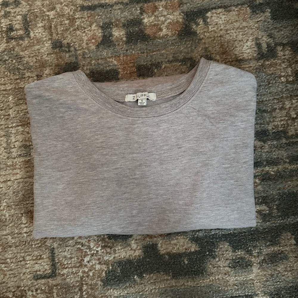 Z Supply Taupe Tunic Top